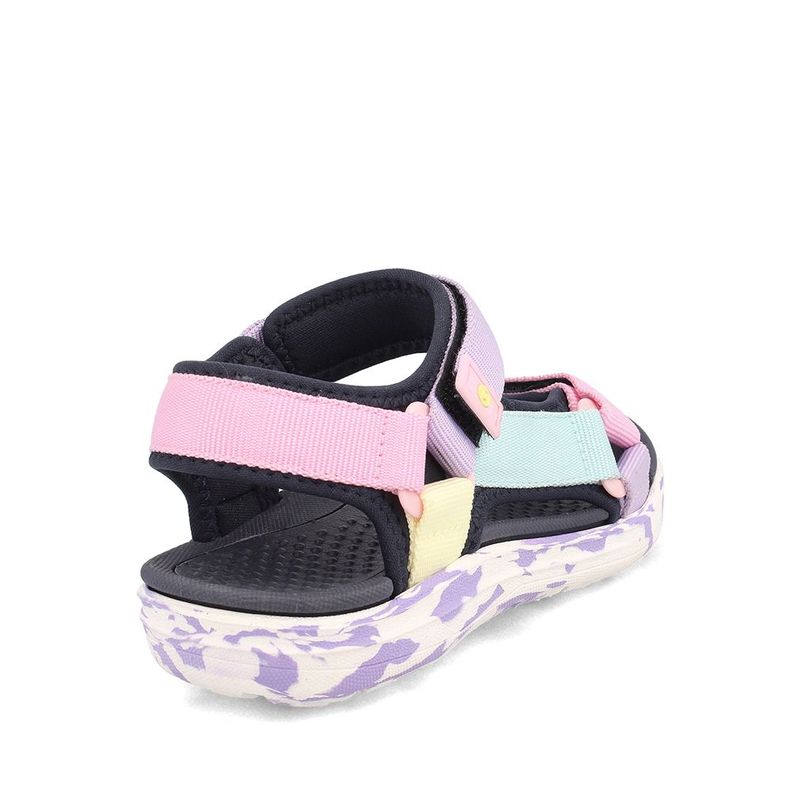Sandalia  Niña Bubblegummers Hurley Lila-Rosado-3