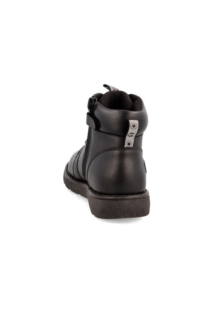 Botín Escolar Niño Bubblegummers Neron Caña Alta Negro-2