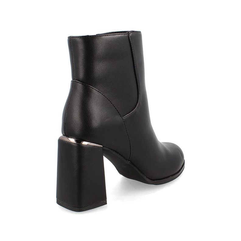 Botín Mujer Bata Shoin Negro-3