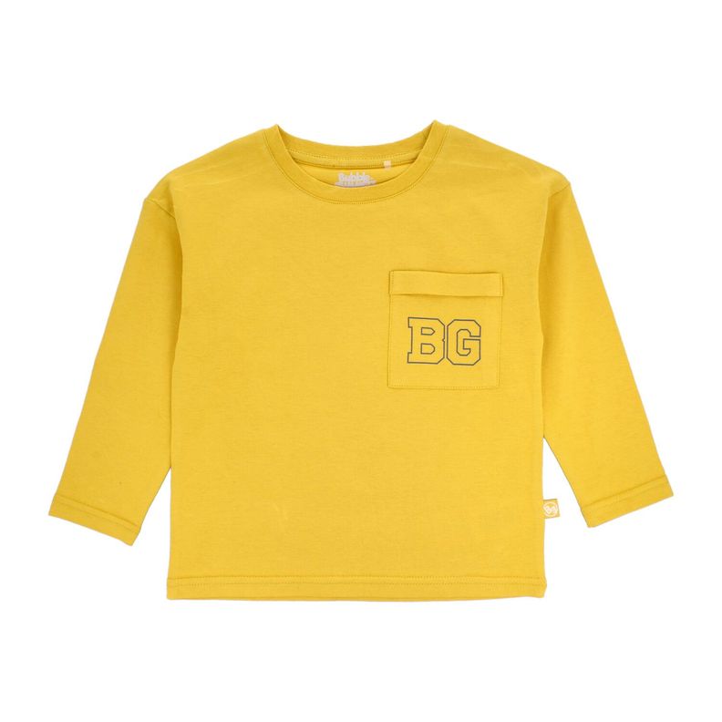Poleras Manga Larga Niño Bubblegummers Igor Amarillo-0
