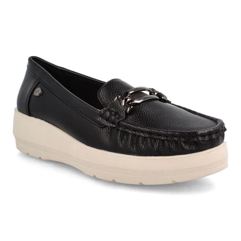 Mocasin Mujer Bata Comfit Mara Negro-3