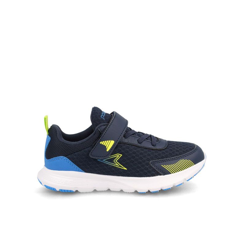 Zapatilla Niño Power  Wave Belmonte V1 Azul Marino-Verde-0