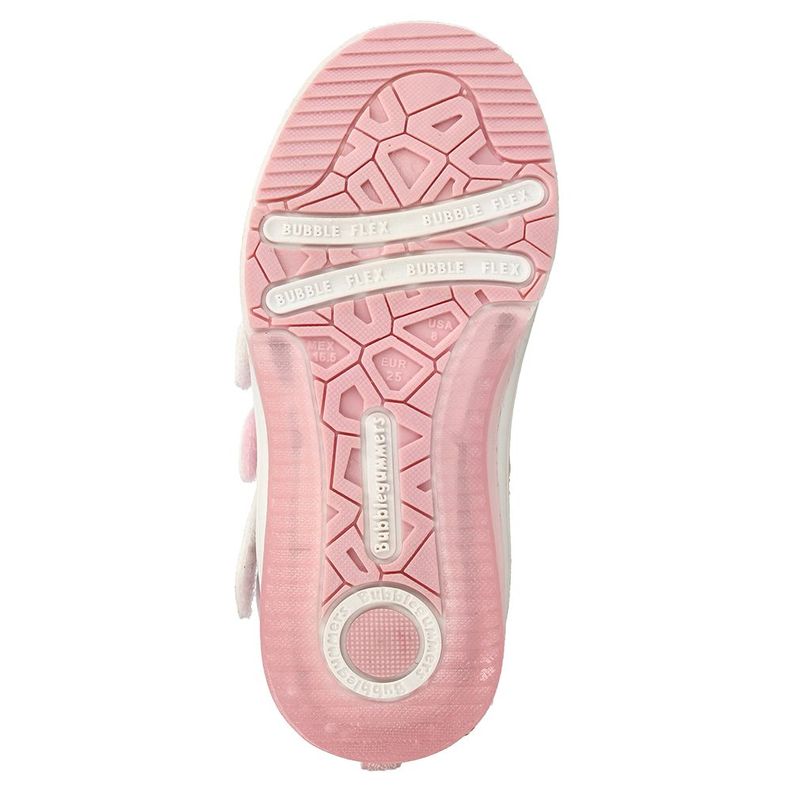 Botín Niña Luces Bubblegummers Neon Rosado-6