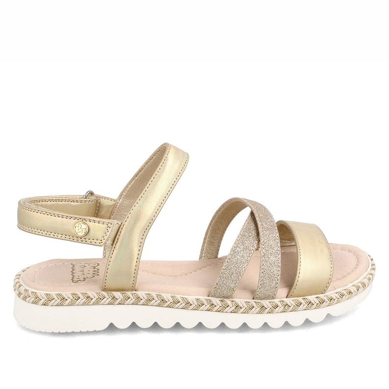 Sandalia  Niña Bubblegummers Tanzania Gold-4