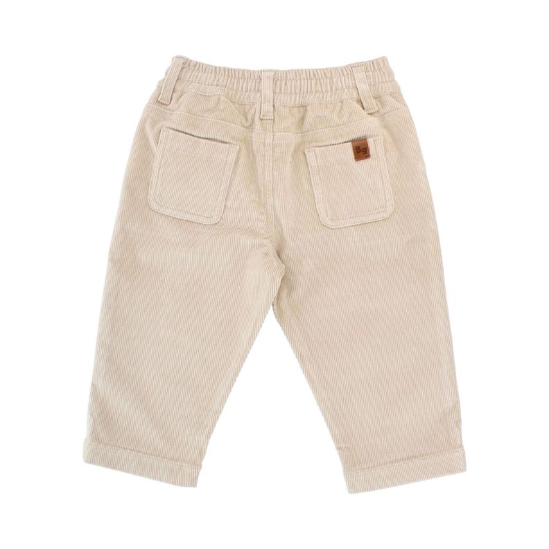 Pantalon Niño Bubblegummers Londres Beige-1