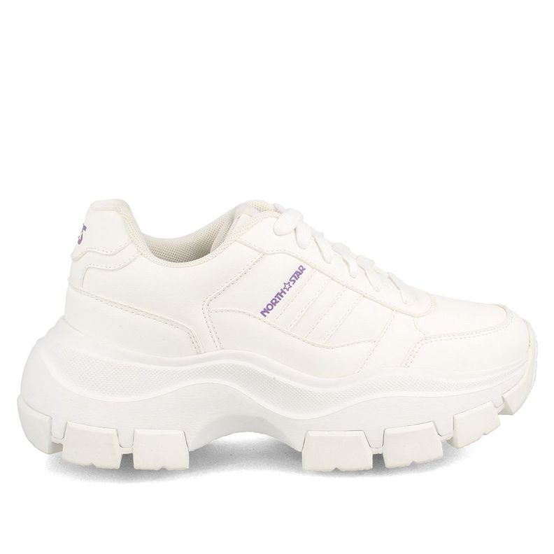 Zapatilla Mujer North Star Boor Celeste-4