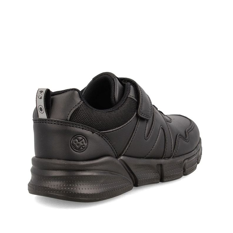 Zapatilla Escolar Unisex Bubblegummers Collie Negro-3