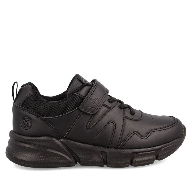 Zapatilla Escolar Unisex Bubblegummers Collie Negro-4