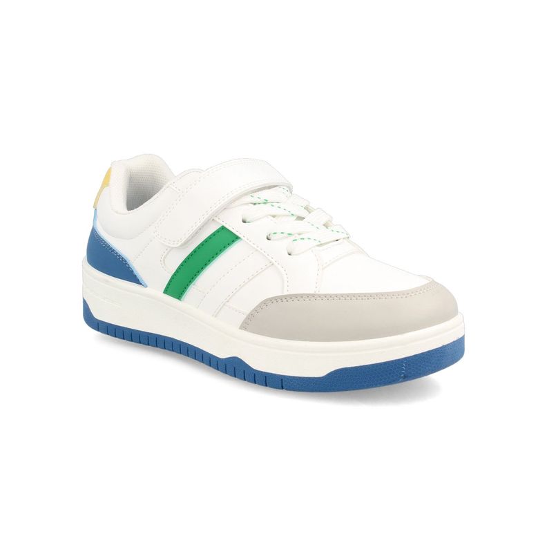 Zapatilla Niño North Star Maisy Blanco-Azul-0
