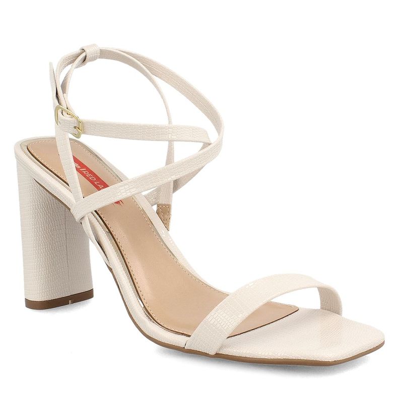 SANDALIA MUJER BATA LILA CREMA-0
