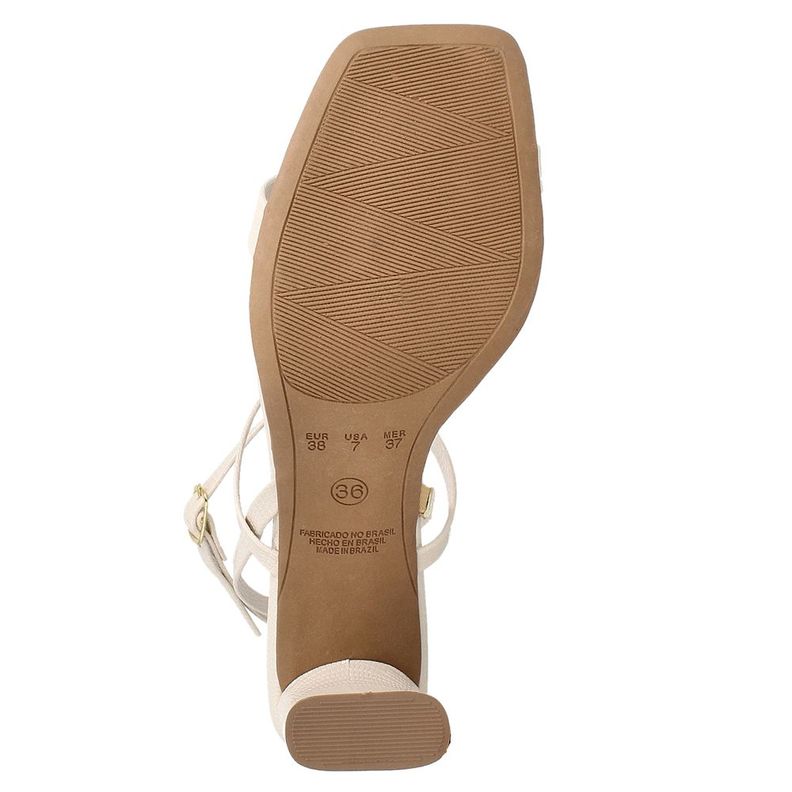 SANDALIA MUJER BATA LILA CREMA-6