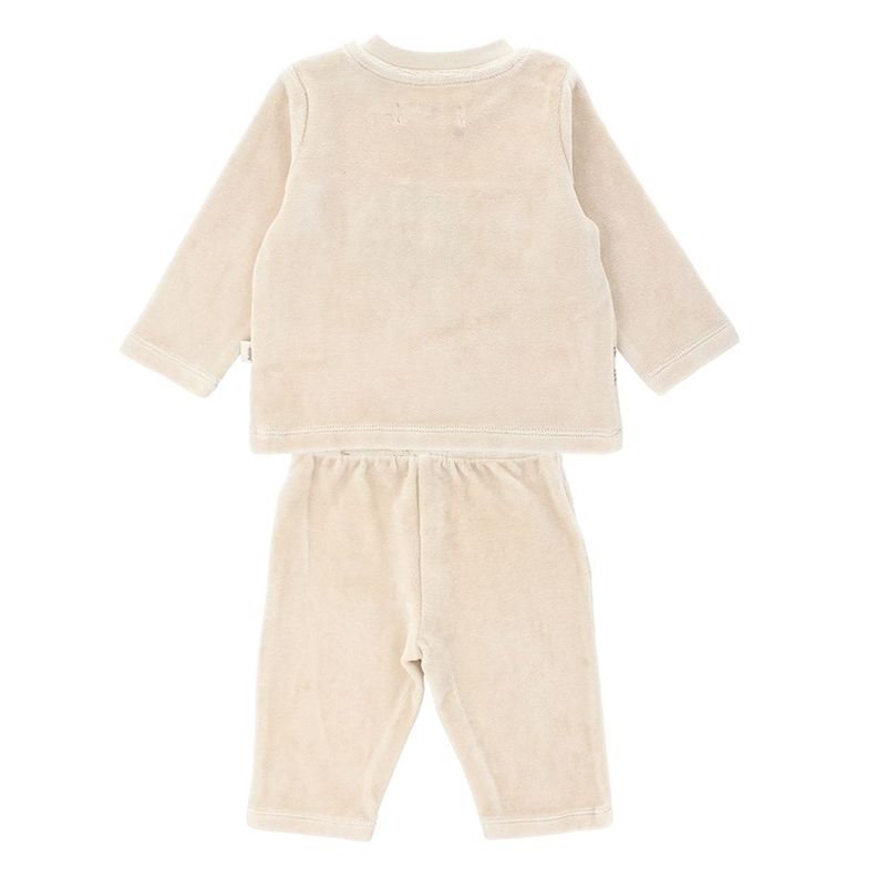Conjunto De 2 Piezas Unisex Bubblegummers Agus Beige-1