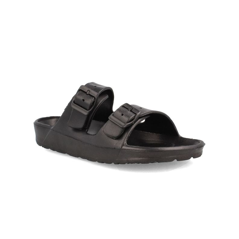 Sandalia Hombre Bata Slider Men Negro-1