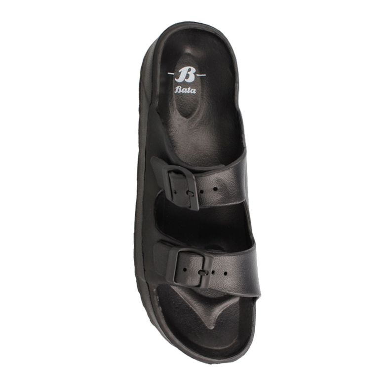 Sandalia Hombre Bata Slider Men Negro-3