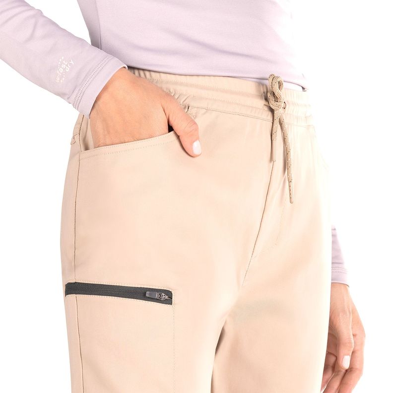 Pantalon Mujer Weinbrenner Visol Beige-2
