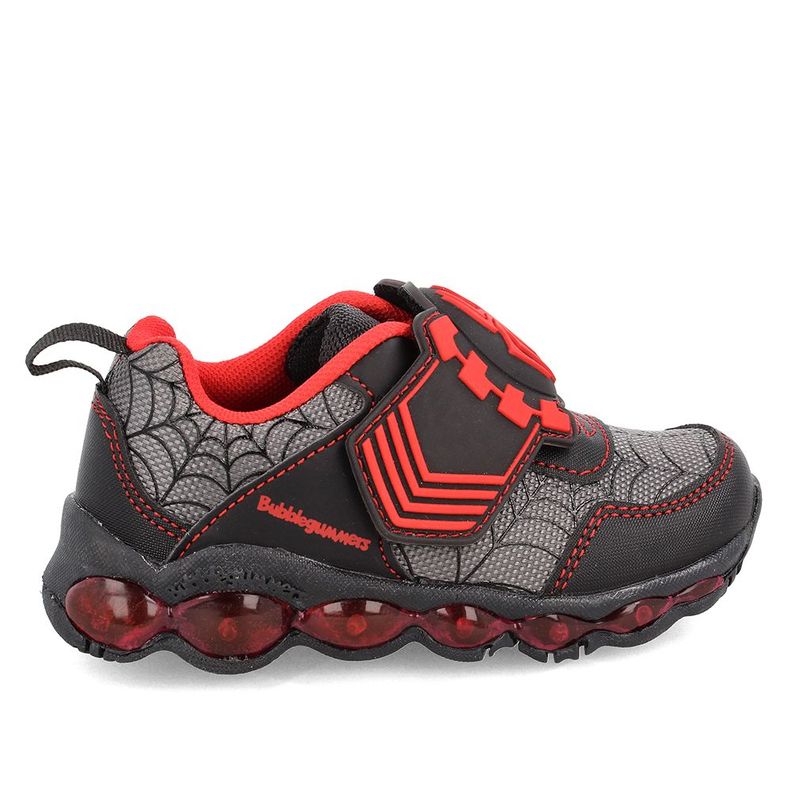 Zapatilla Niño Luces Bubblegummers Sphere Negro-4