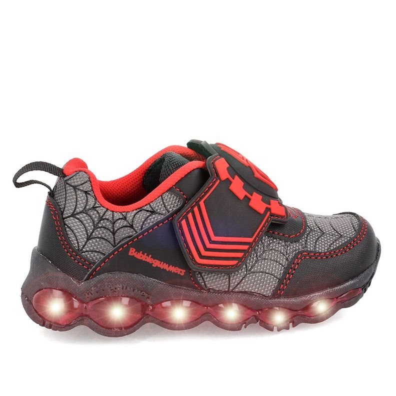 Zapatilla Niño Luces Bubblegummers Sphere Negro-7
