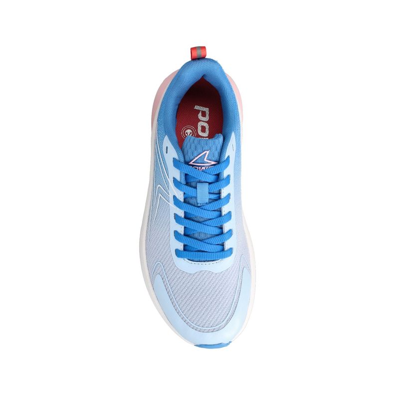 Zapatilla Mujer Power Duofoam Max 500 Delux Azul-Rosado-3