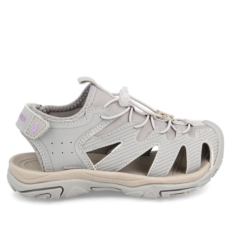 Sandalia Niña Weinbrenner Finland Gris-4