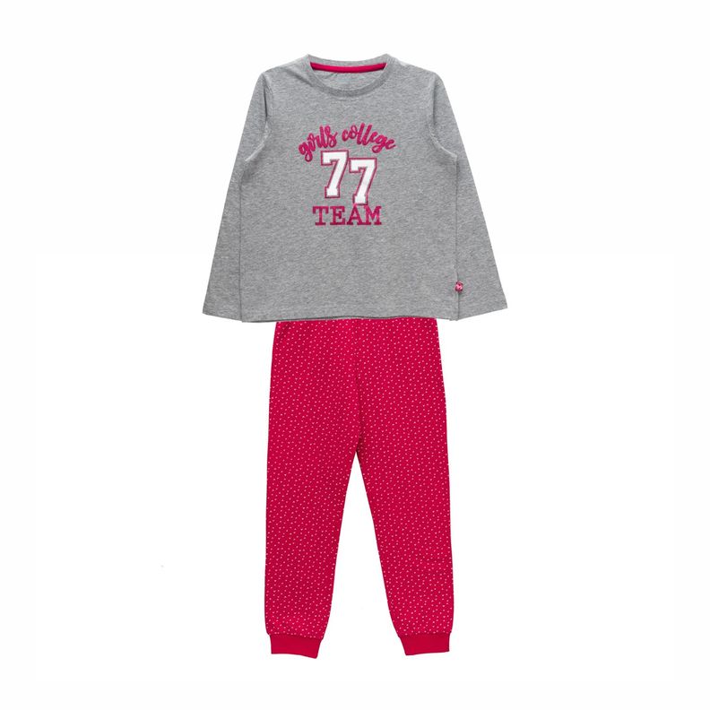 Pijamas Niña Bubblegummers Rabat Fucsia-0