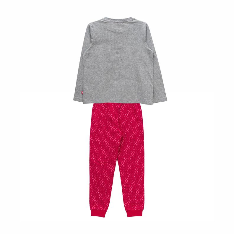 Pijamas Niña Bubblegummers Rabat Fucsia-1