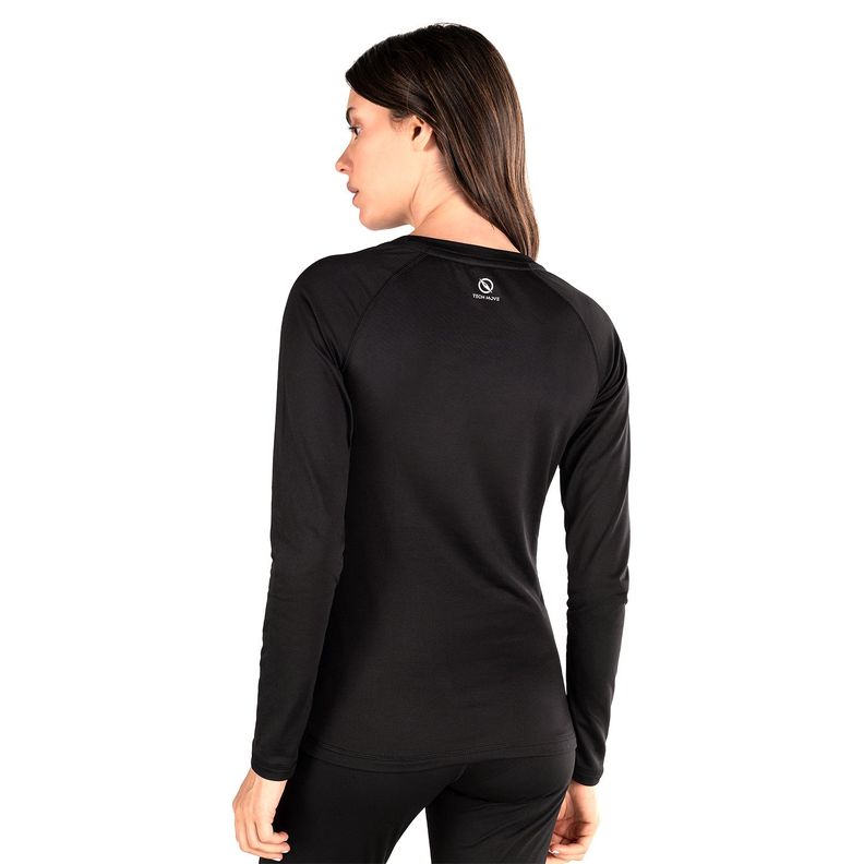 Primera Capa Mujer Weinbrenner First Layer Warm Top Negro-1