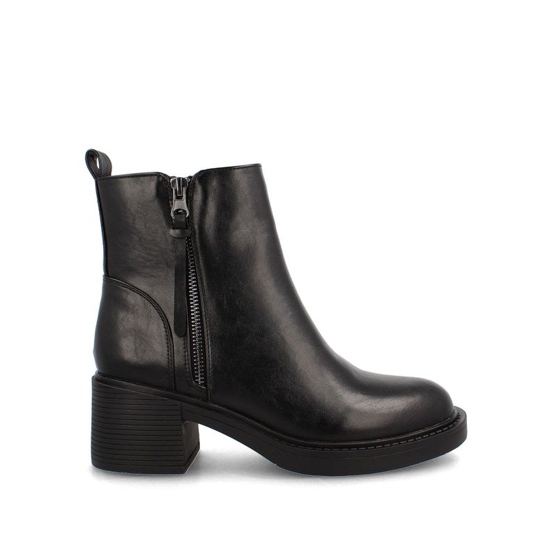 Botín Mujer Bata Angelic Negro-0