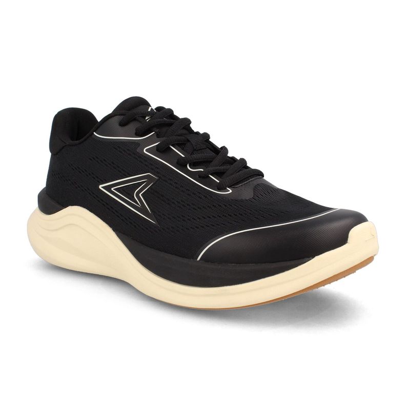 Zapatilla Hombre Power Primewalk+ 300 Koto Negro-Gris-1