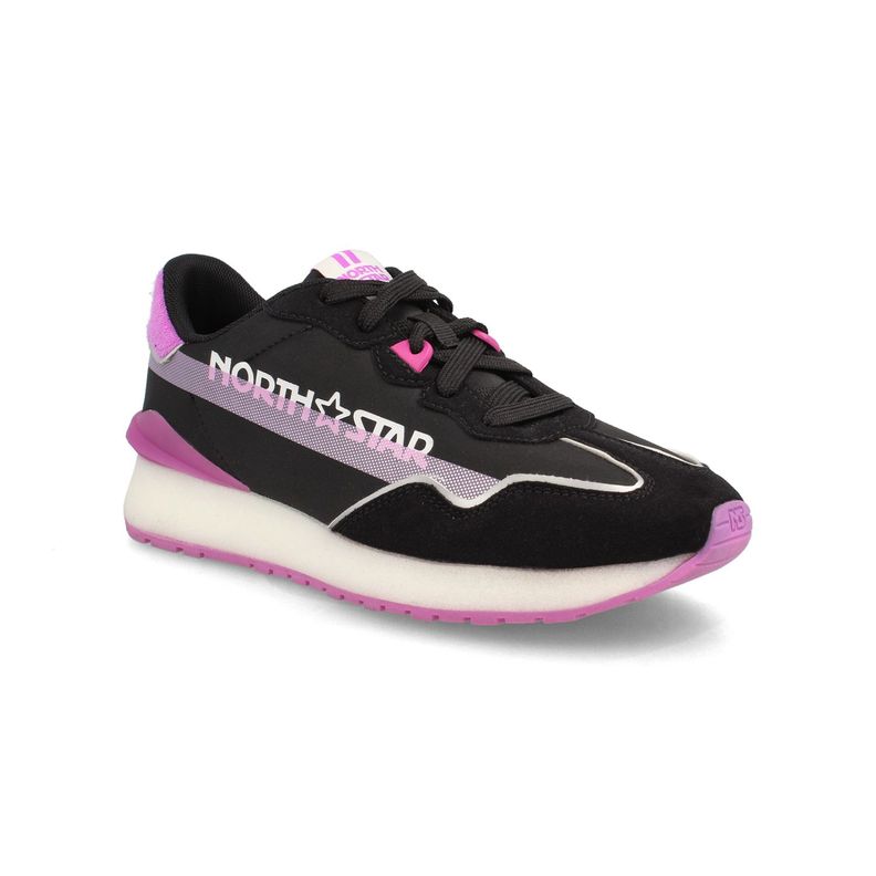 Zapatilla Mujer North Star Retro Nova 500 Negro