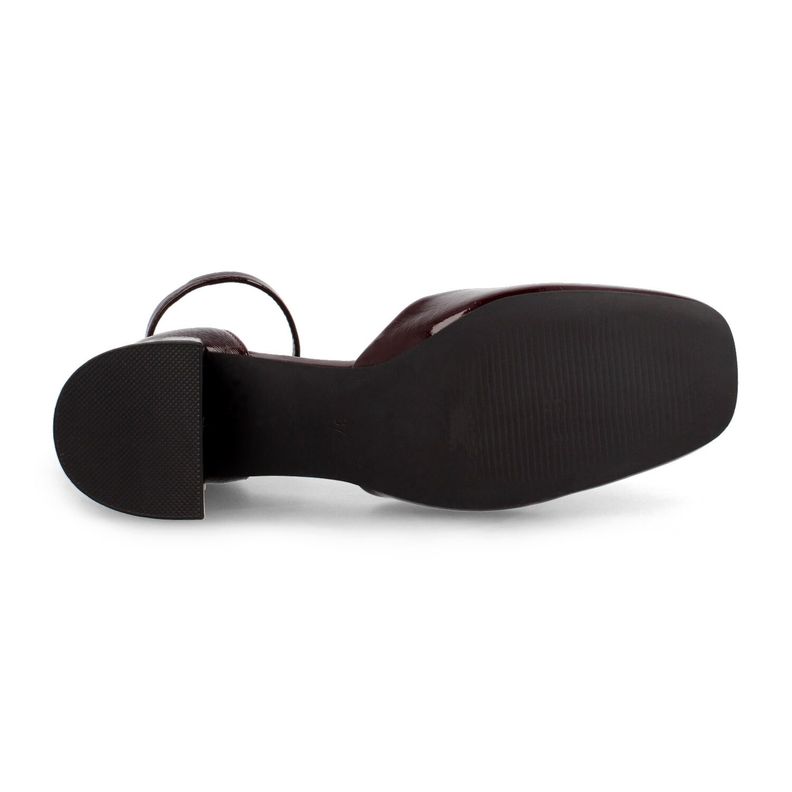 Zapato Mujer Bata Red Label Orra Burdeo-8