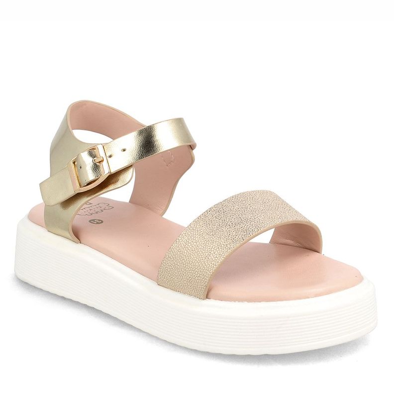 Sandalia  Niña Bubblegummers Dafne Gold-0