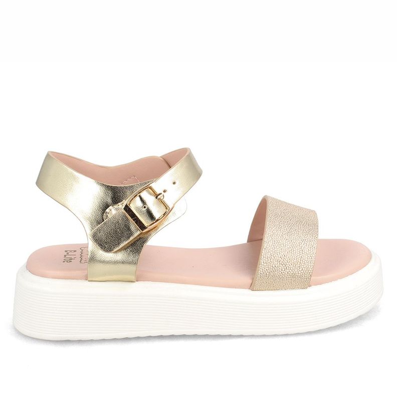 Sandalia  Niña Bubblegummers Dafne Gold-4