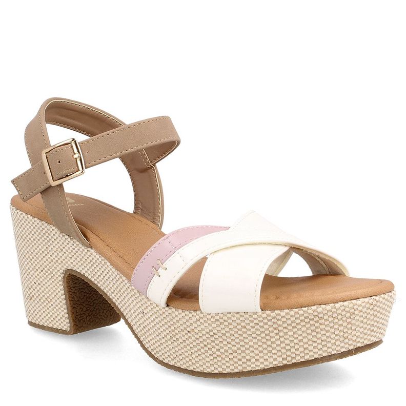 SANDALIA MUJER BATA FABIOLA BLANCO