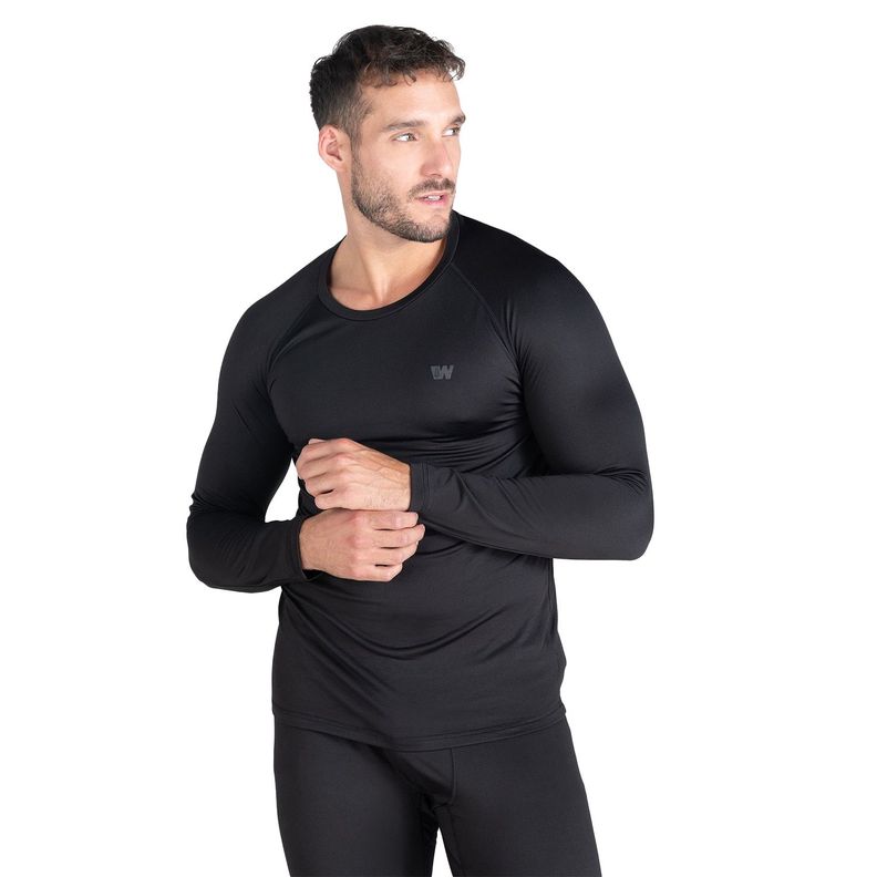 Primera Capa Hombre Weinbrenner First Layer Warm Top Negro-0