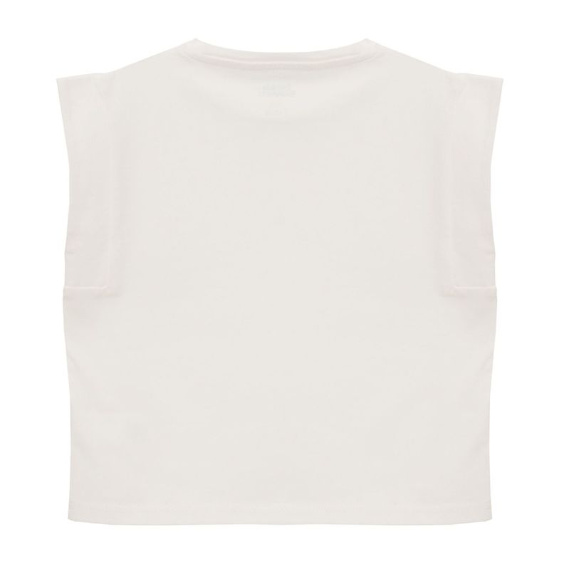 Polera Manga Corta Niña Bubblegummers Issis Crema-1