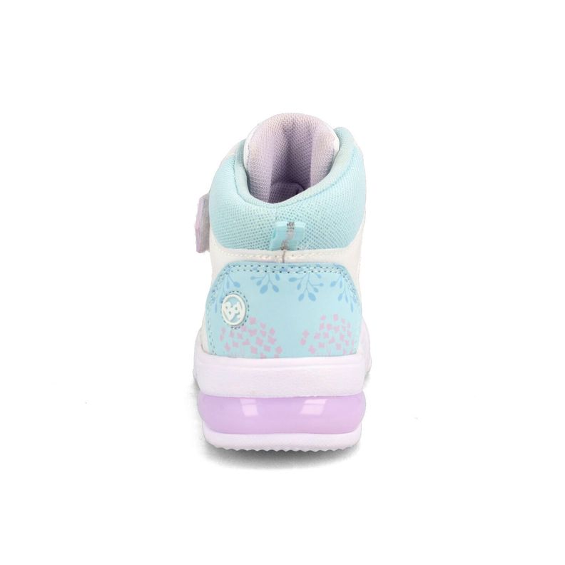 Botín Niña Bubblegummers Elite Blanco-Azul-2