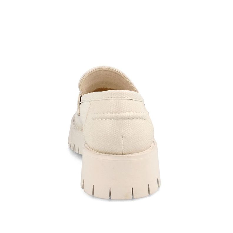 Mocasin Mujer Bata Gina Blanco-2