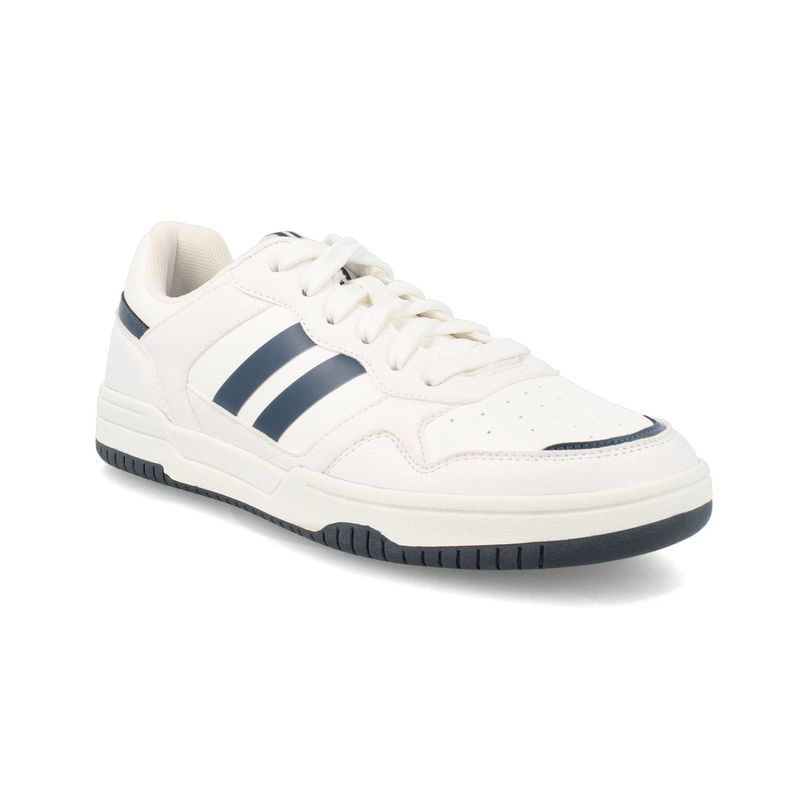 Zapatilla Mujer North Star Hem Blanco-Azul-1