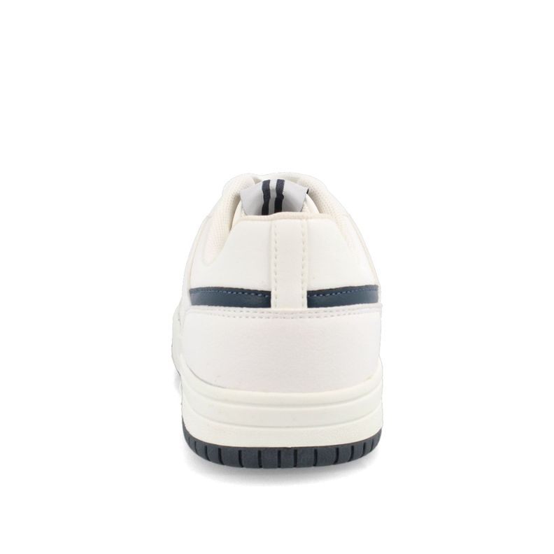 Zapatilla Mujer North Star Hem Blanco-Azul-2