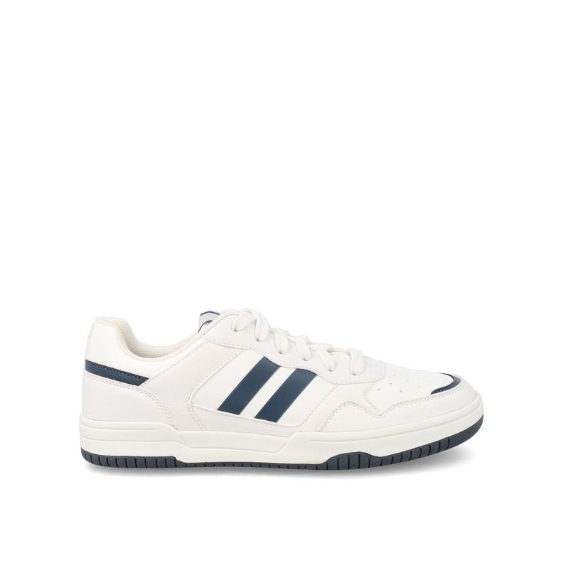 Zapatilla Mujer North Star Hem Blanco-Azul