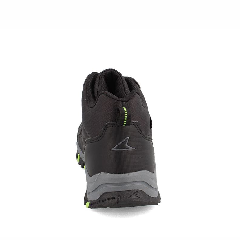 Zapatilla Hombre Power Hunter Cobb Negro-Verde-2