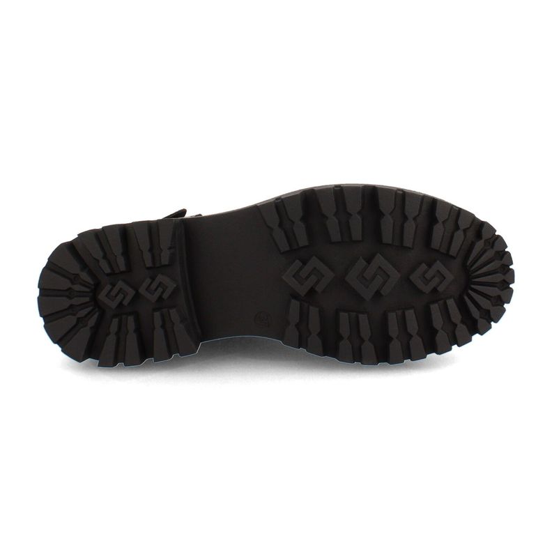 Botín Mujer Bata Red Label Biker Gris-8