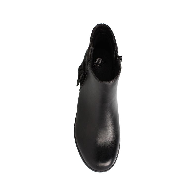 Botín Mujer Bata Maru Negro-7