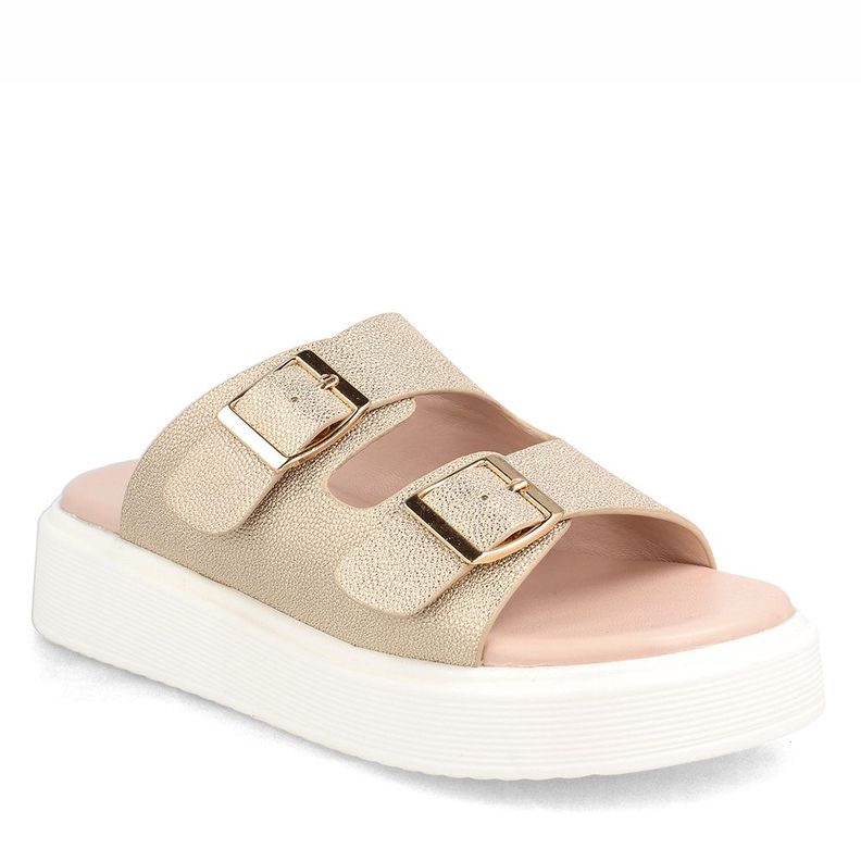 Sandalia  Niña Bubblegummers Dafne Gold-0