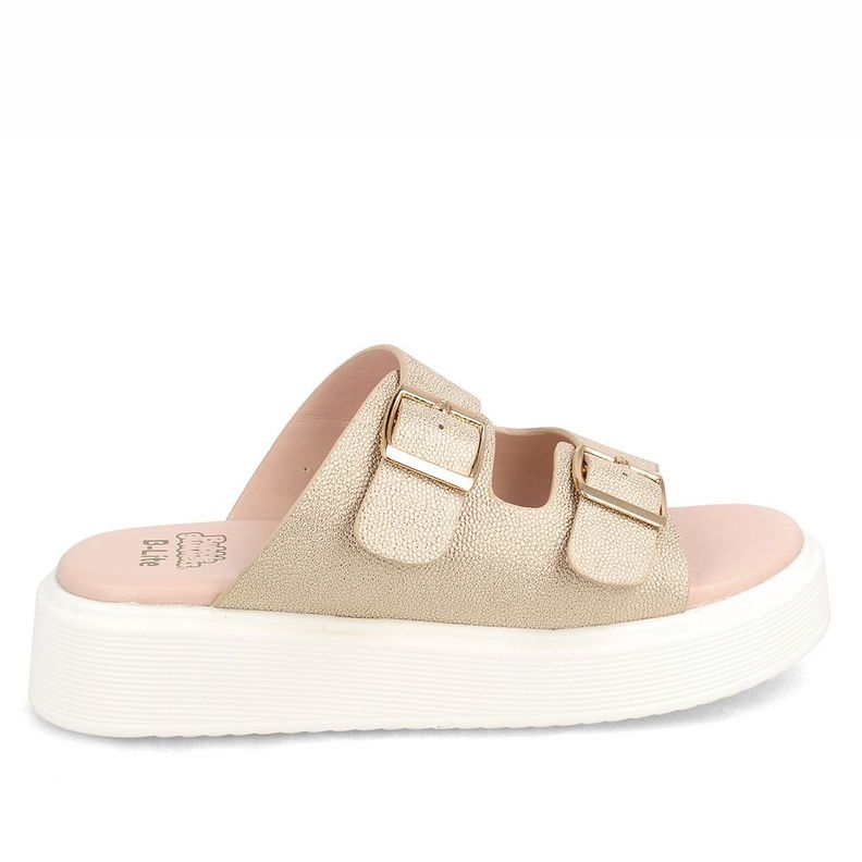 Sandalia  Niña Bubblegummers Dafne Gold-4