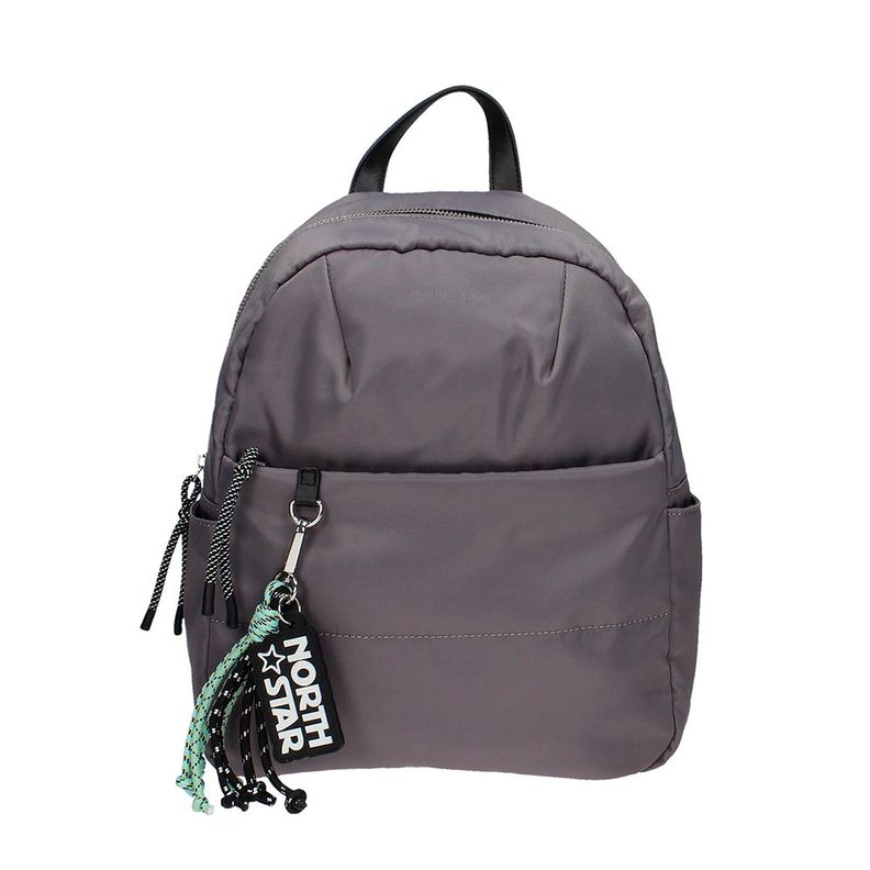 MOCHILA NORTH STAR LISA GRIS-0