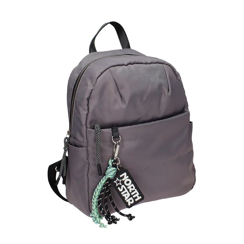 MOCHILA NORTH STAR LISA GRIS-1