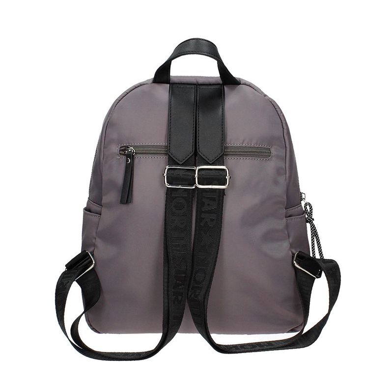 MOCHILA NORTH STAR LISA GRIS-2