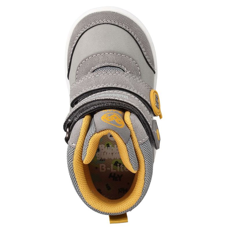 Botín Niño Luces Bubblegummers Tokio Gris-5