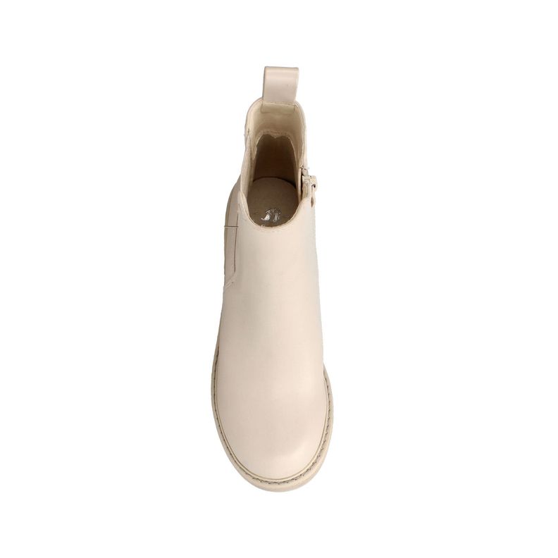 Botín Mujer Bata Kissy Blanco-6